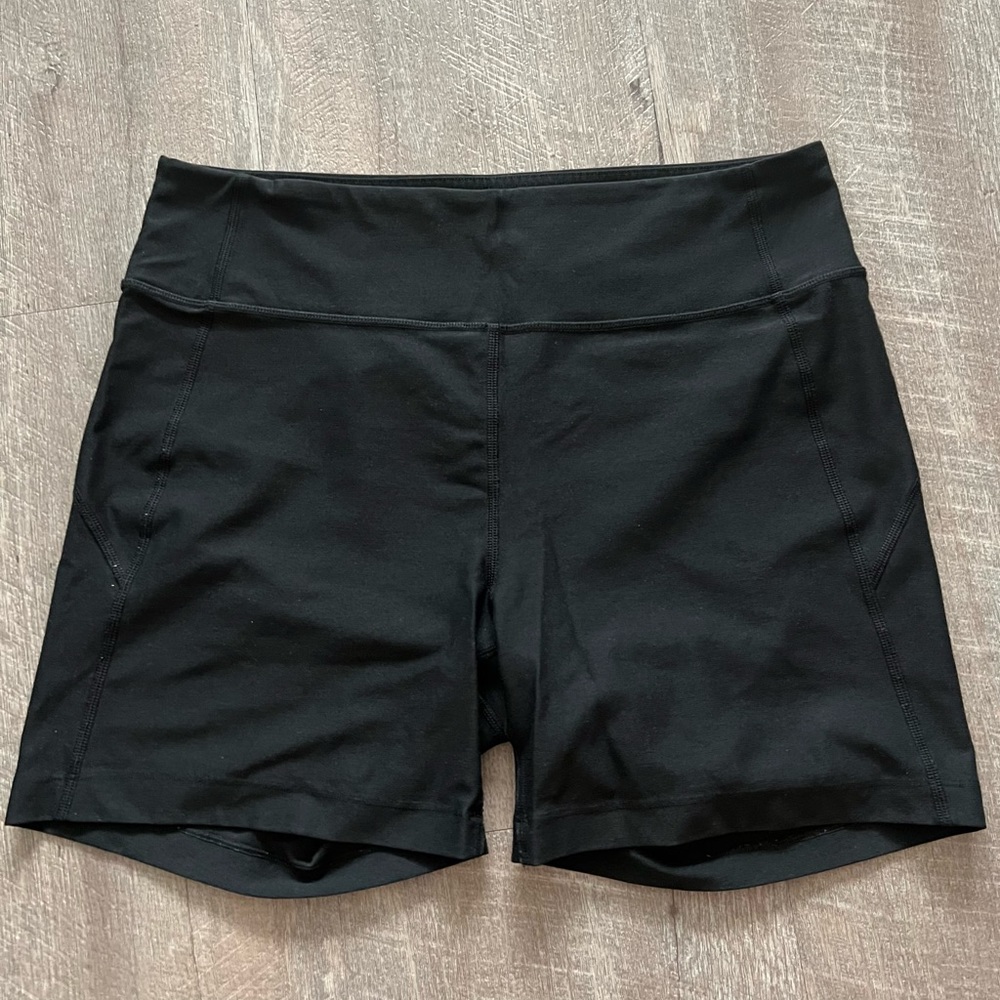 Outdoor Voices Black Biker Shorts